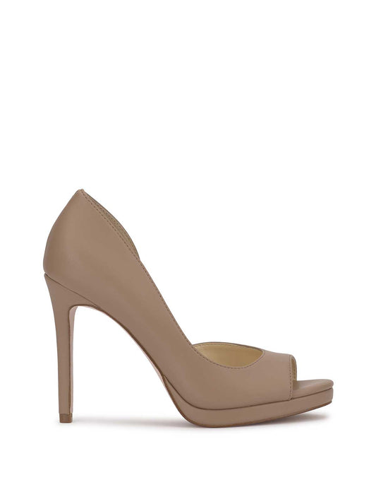 Kimli Peep Toe Pump in Chai Latte | Jessica Simpson Women