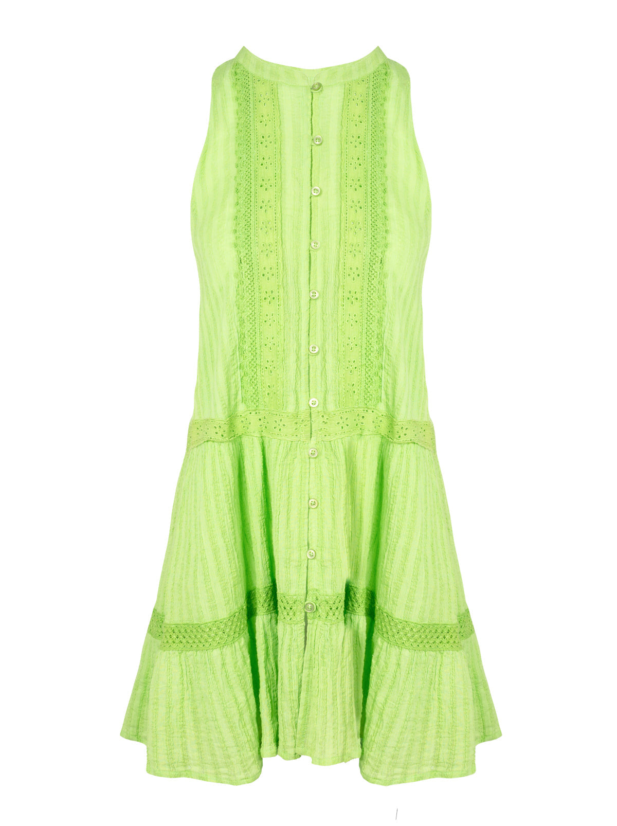 Boho Jacquard Cover Up in Lime | Jessica Simpson Women