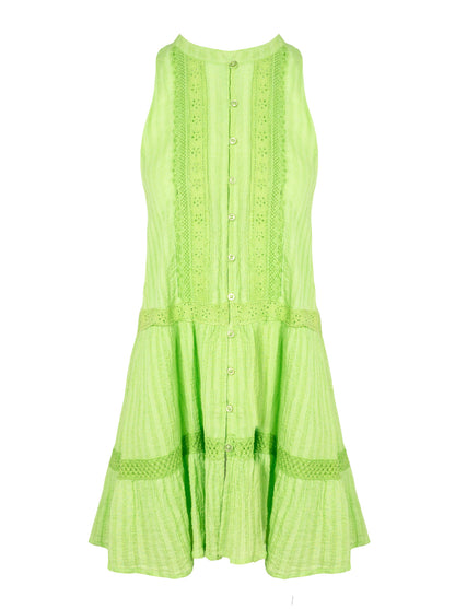 Boho Jacquard Cover Up in Lime | Jessica Simpson Women