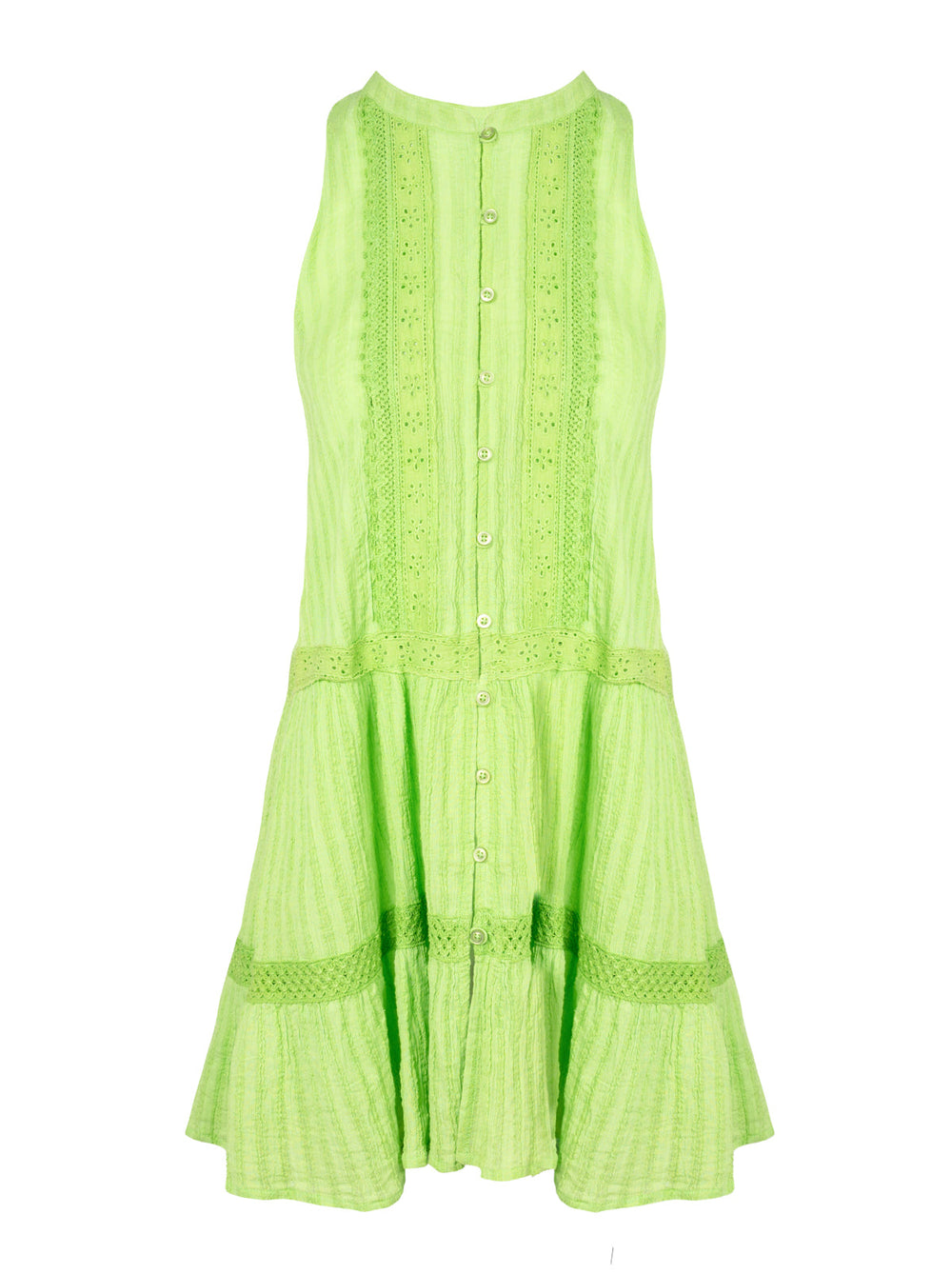 Boho Jacquard Cover Up in Lime | Jessica Simpson Women