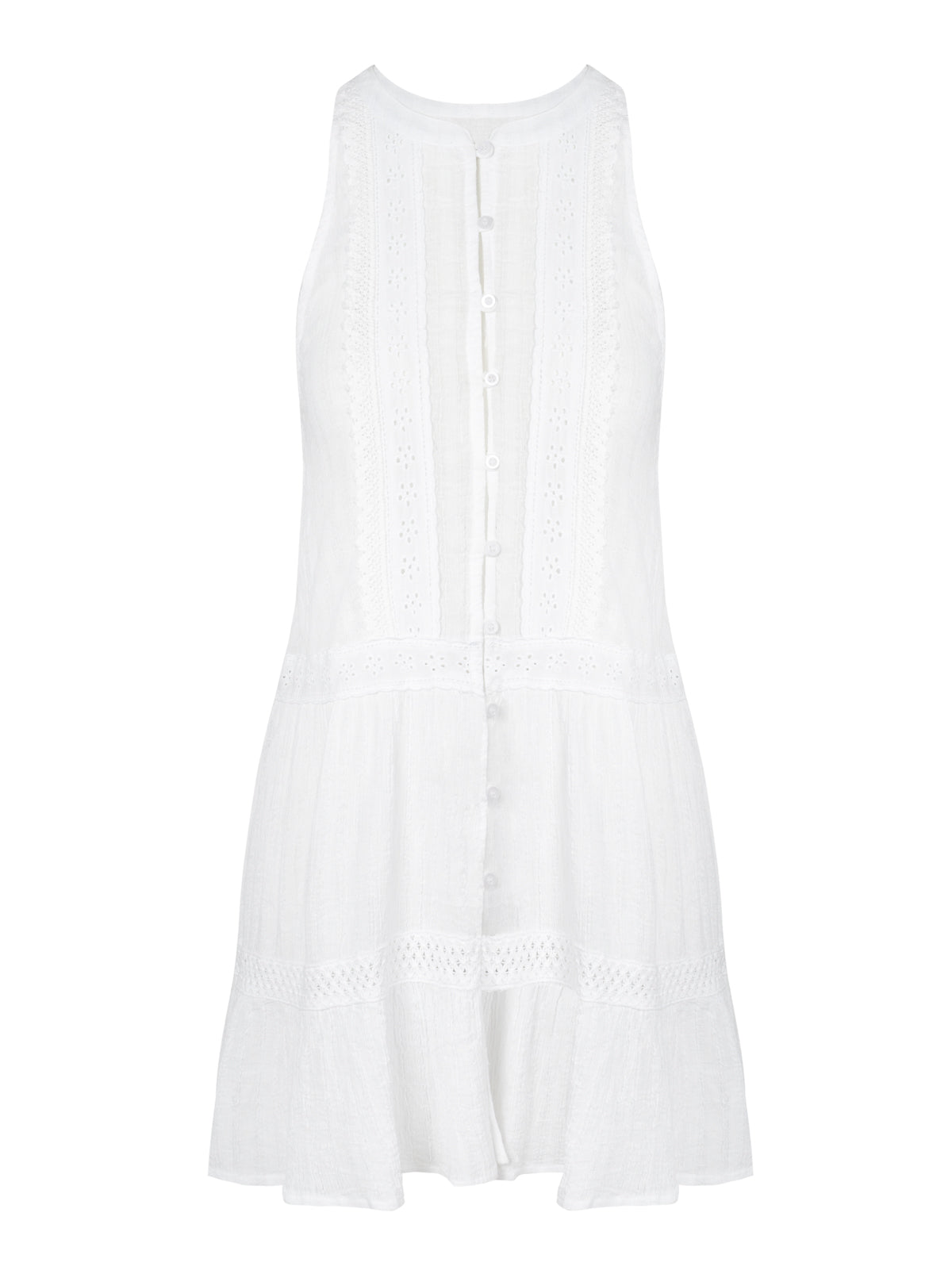 Boho Jacquard Cover Up in White | Jessica Simpson Women