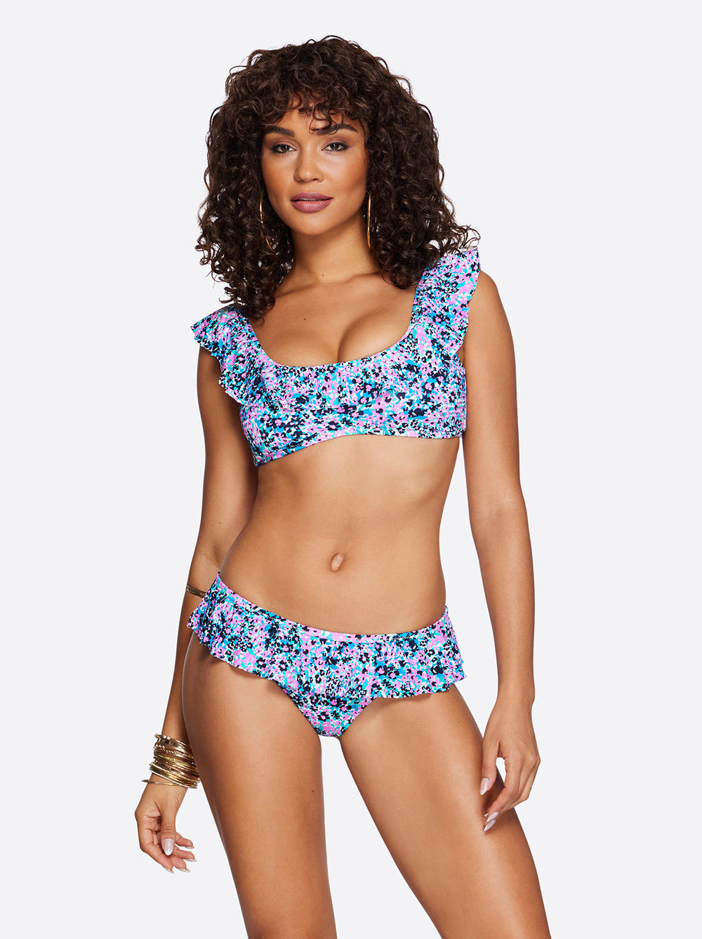 Ruffle Bralette in Small Blessings | Jessica Simpson Women