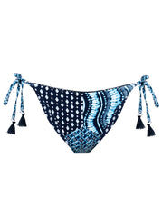 Reversible String Bikini Bottom in Shibori | Jessica Simpson Women