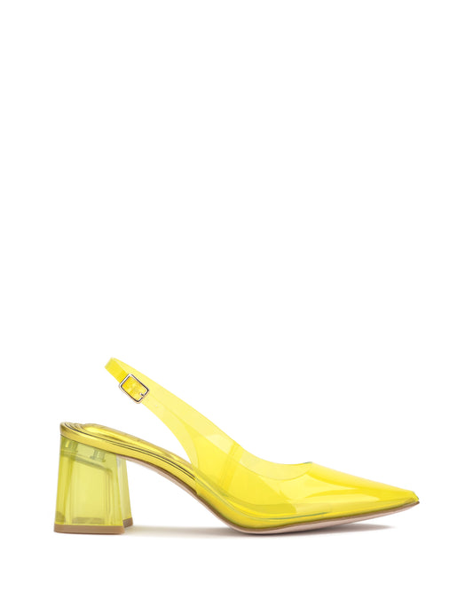 Syrina Slingback Pump in Bright Yellow | Jessica Simpson Women