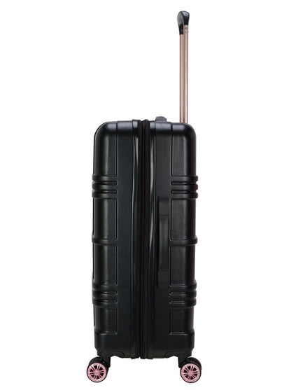 Jewel Plaid Luggage Collection in Black | Jessica Simpson Home