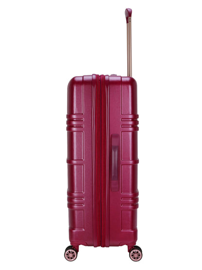Jewel Plaid Luggage Collection in Violet | Jessica Simpson Home