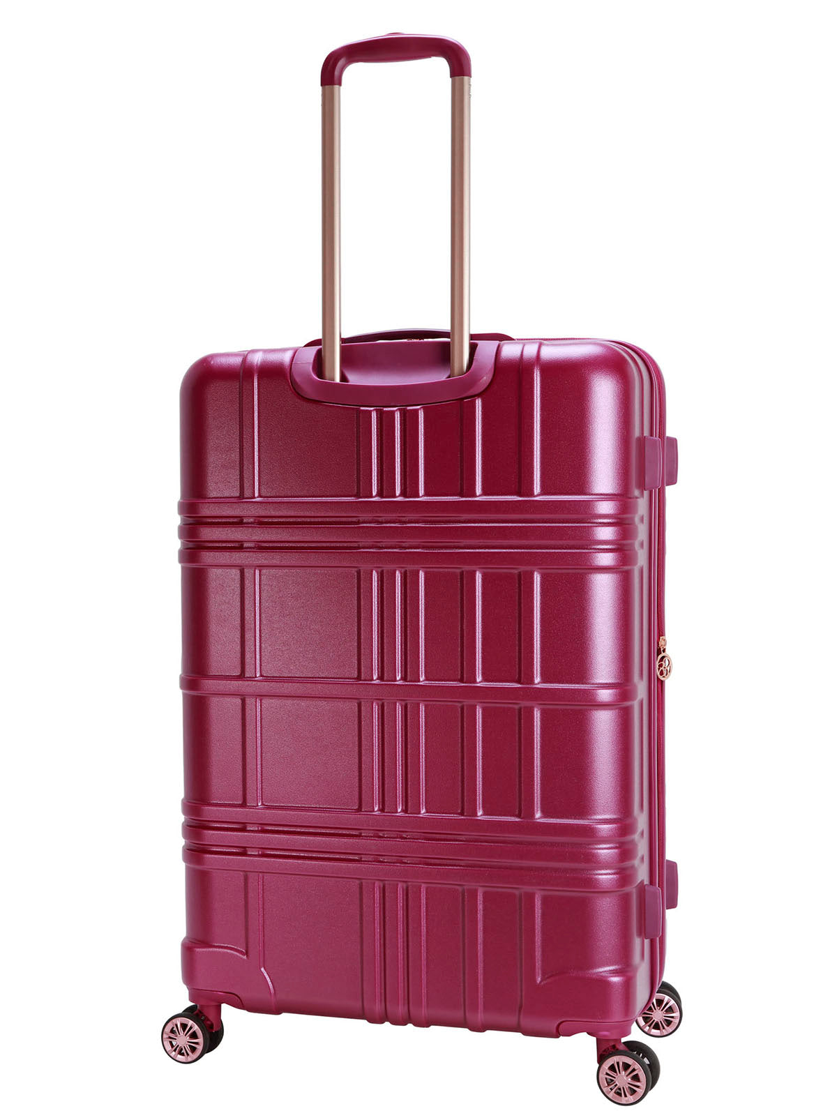Jewel Plaid Luggage Collection in Violet | Jessica Simpson Home
