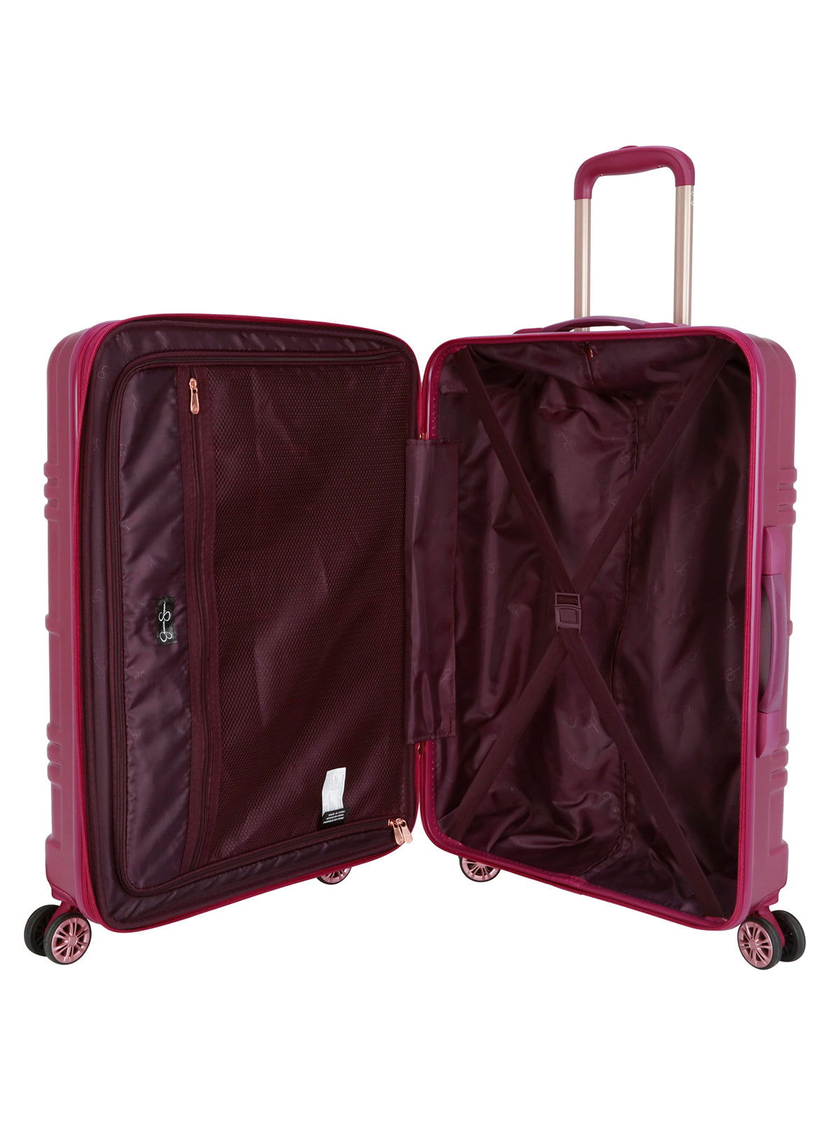 Jewel Plaid Luggage Collection in Violet | Jessica Simpson Home