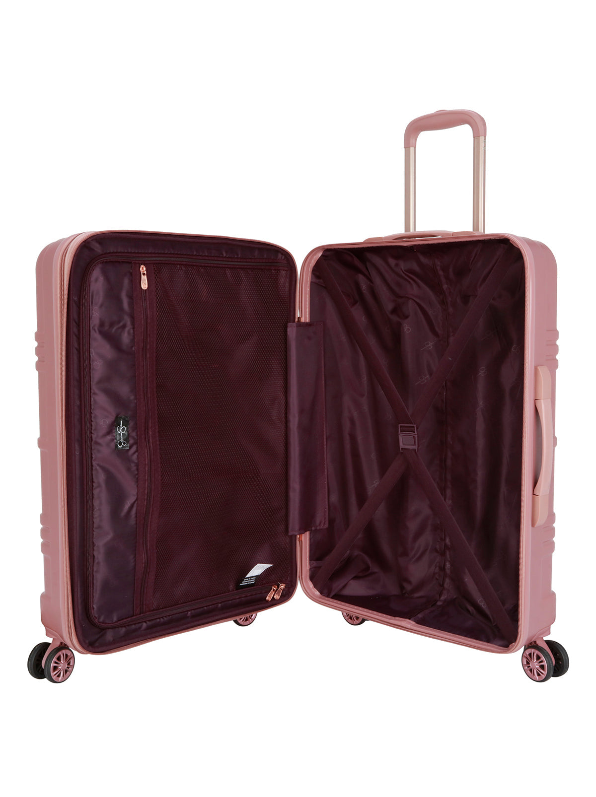 Jewel Plaid Luggage Collection in Rose Gold | Jessica Simpson Home