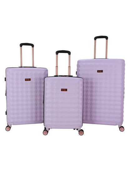 Vibrance Luggage Collection in Lavender Frost | Jessica Simpson Home