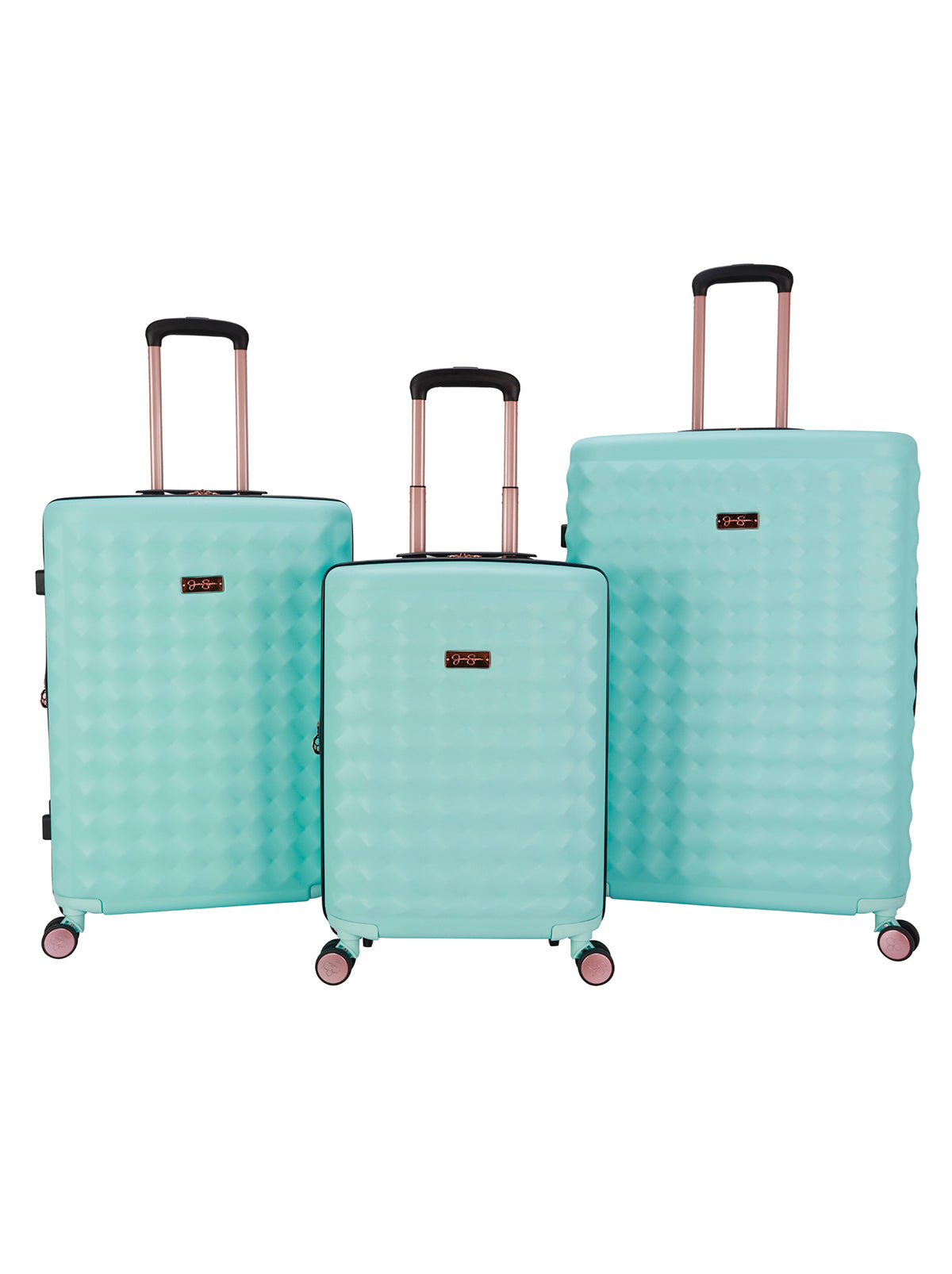 Vibrance Luggage Collection in Blue Tint | Jessica Simpson Home