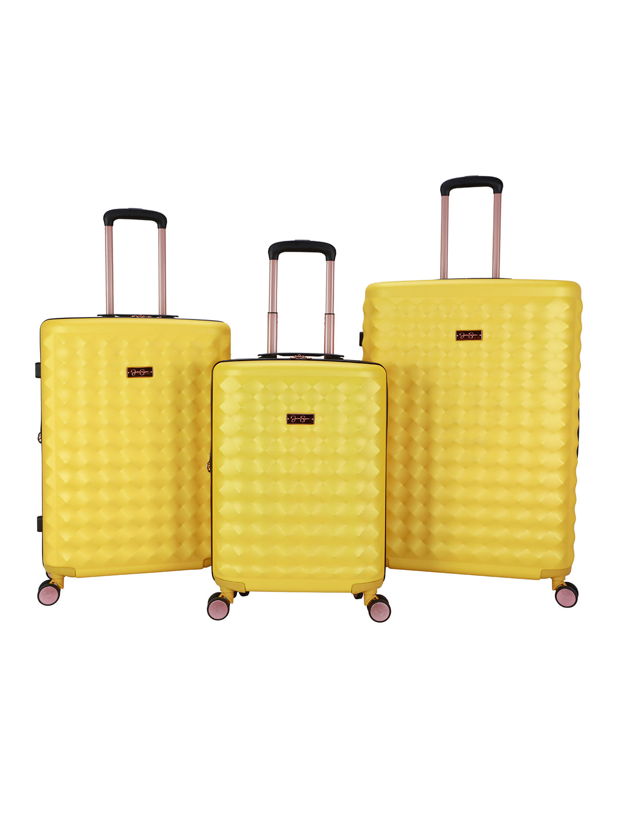 Vibrance Luggage Collection in Yellow | Jessica Simpson Home