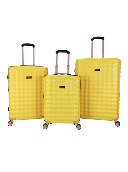 Vibrance Luggage Collection in Yellow | Jessica Simpson Home