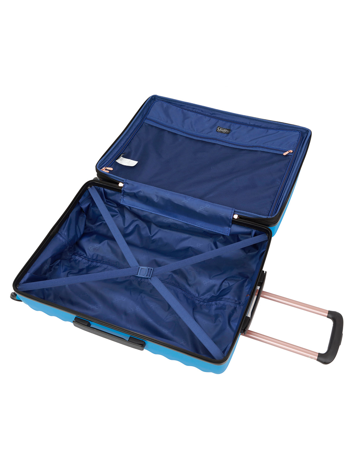 Vibrance Luggage Collection in Swedish Blue | Jessica Simpson Home