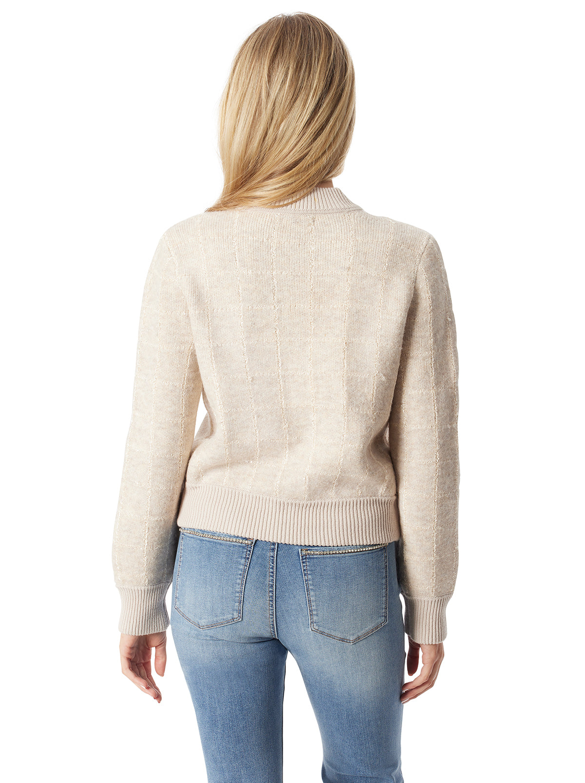 Sylviana Bomber Jacket in Natural Combo | Jessica Simpson Women