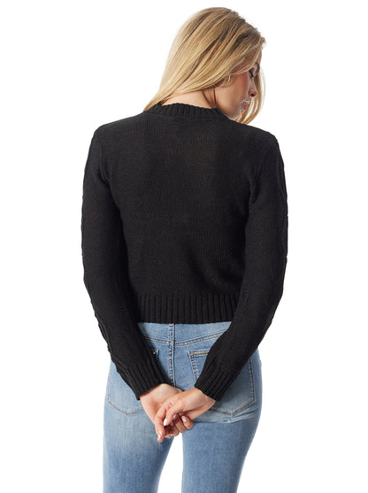 Ayaan Sweater in Black | Jessica Simpson Women