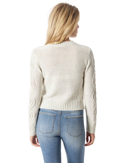 Ayaan Sweater in Gardenia | Jessica Simpson Women