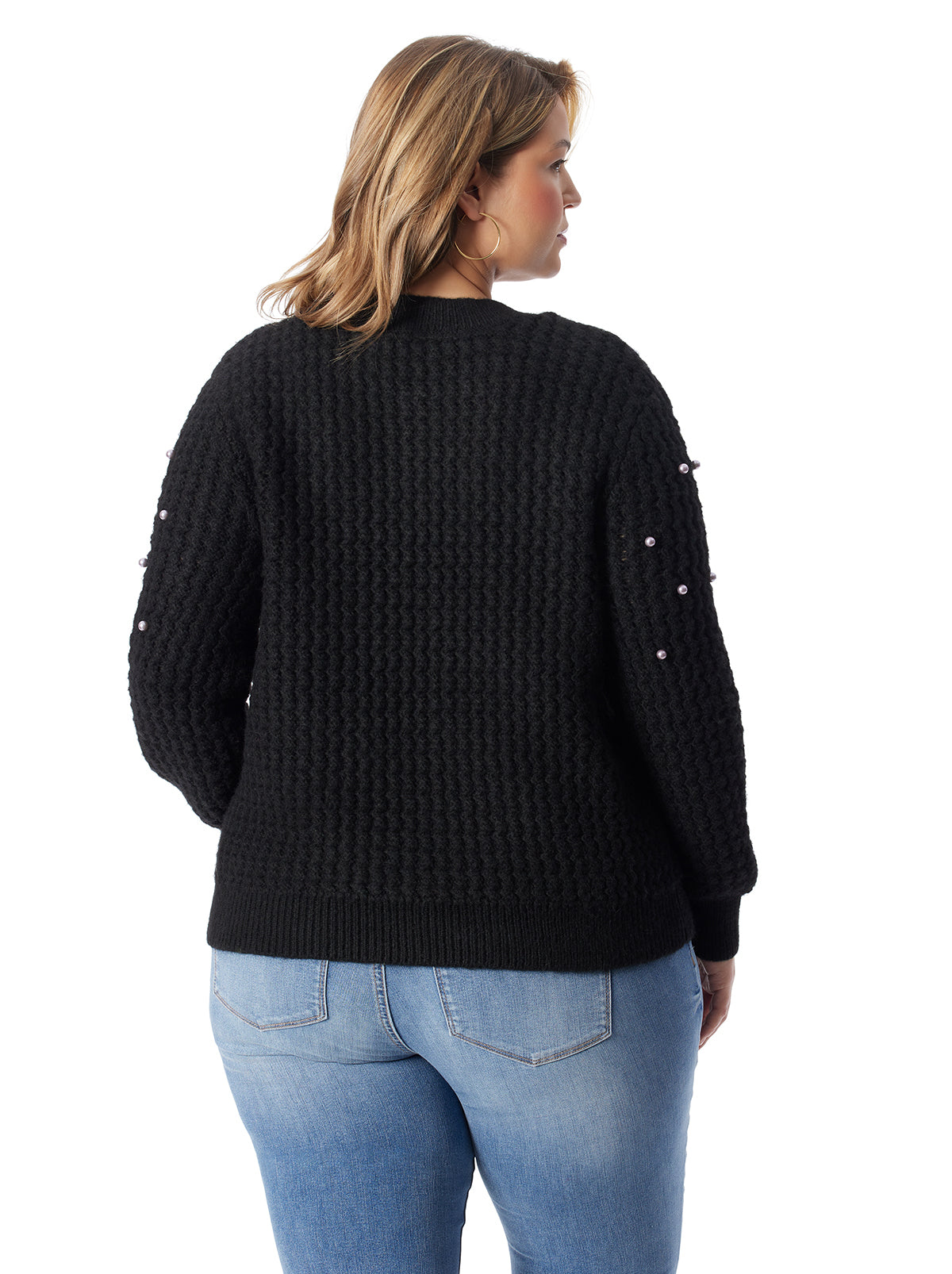 Kamari Sweater in Black | Jessica Simpson Women