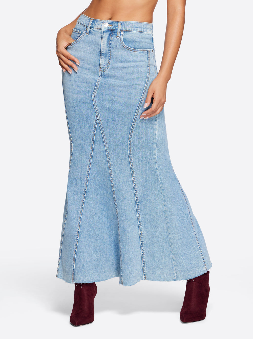 Denim Skirt in Open Book | Jessica Simpson Women