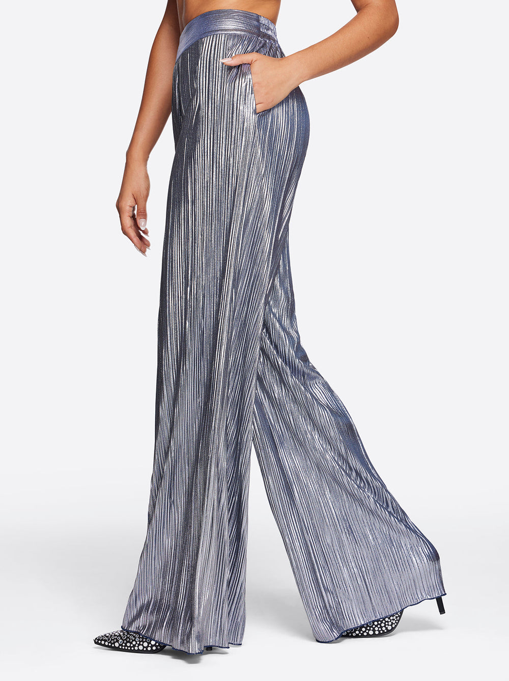 Adaeze Wide Leg Pant in Peacoat | Jessica Simpson Women