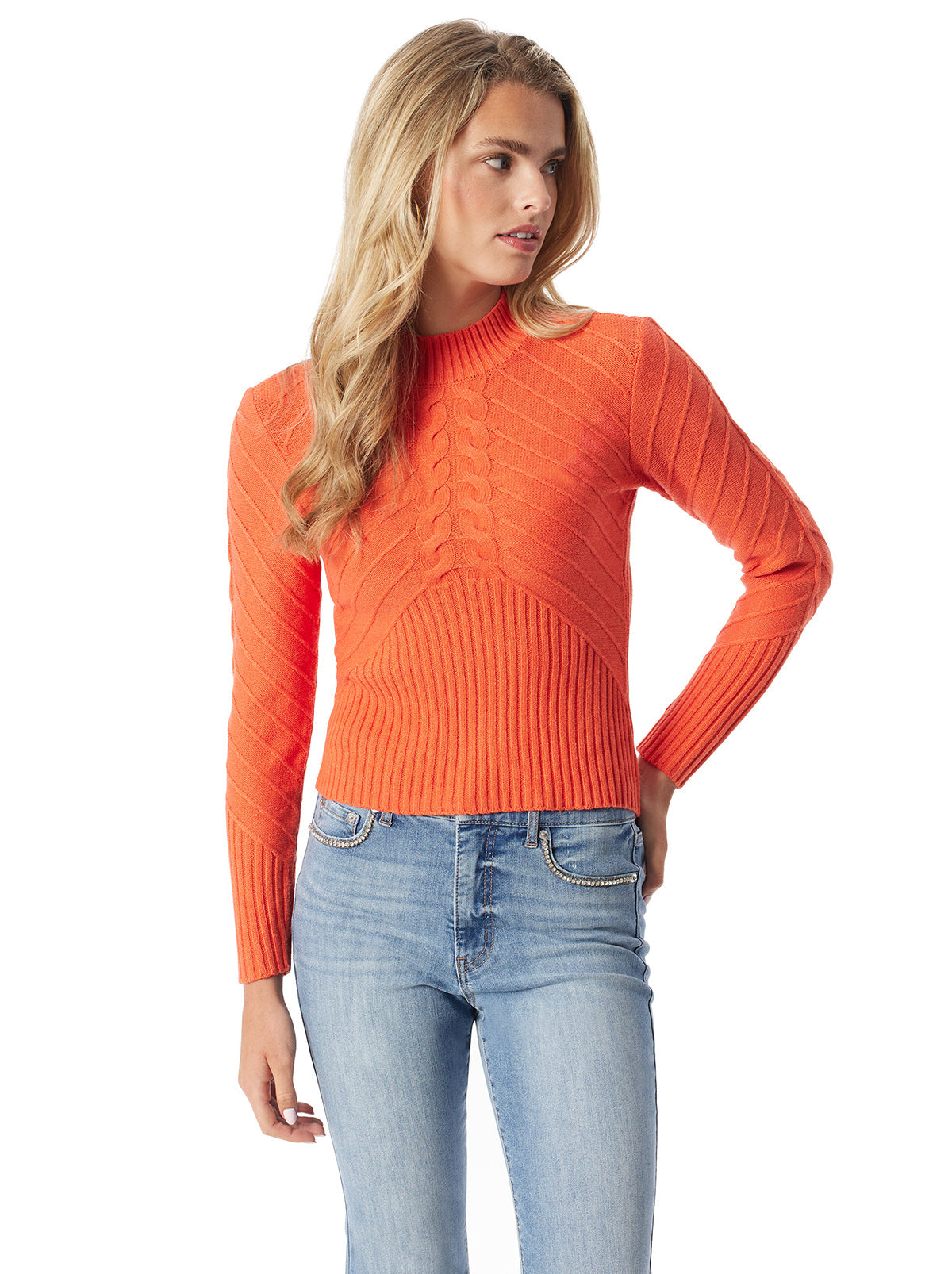 Adena Sweater in Flame | Jessica Simpson Women
