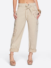 Allie Cargo Pant in Khaki | Jessica Simpson Women