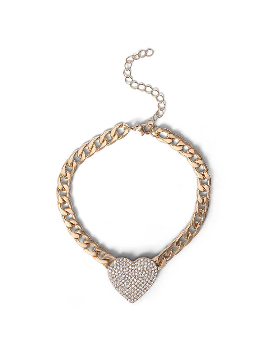 Crystal Heart Bracelet | Jessica Simpson Accessories
