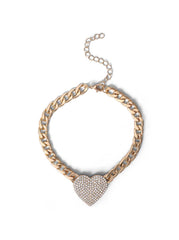Crystal Heart Bracelet | Jessica Simpson Accessories