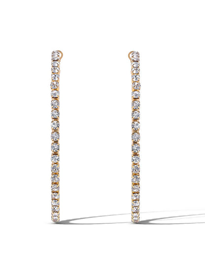 Crystal Hoop Earring | Jessica Simpson Accessories