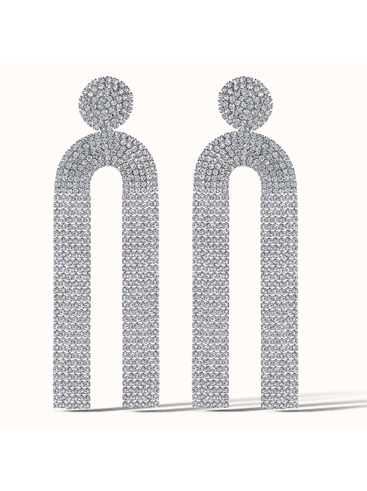 Pave Tassel Earring | Jessica Simpson Accessories