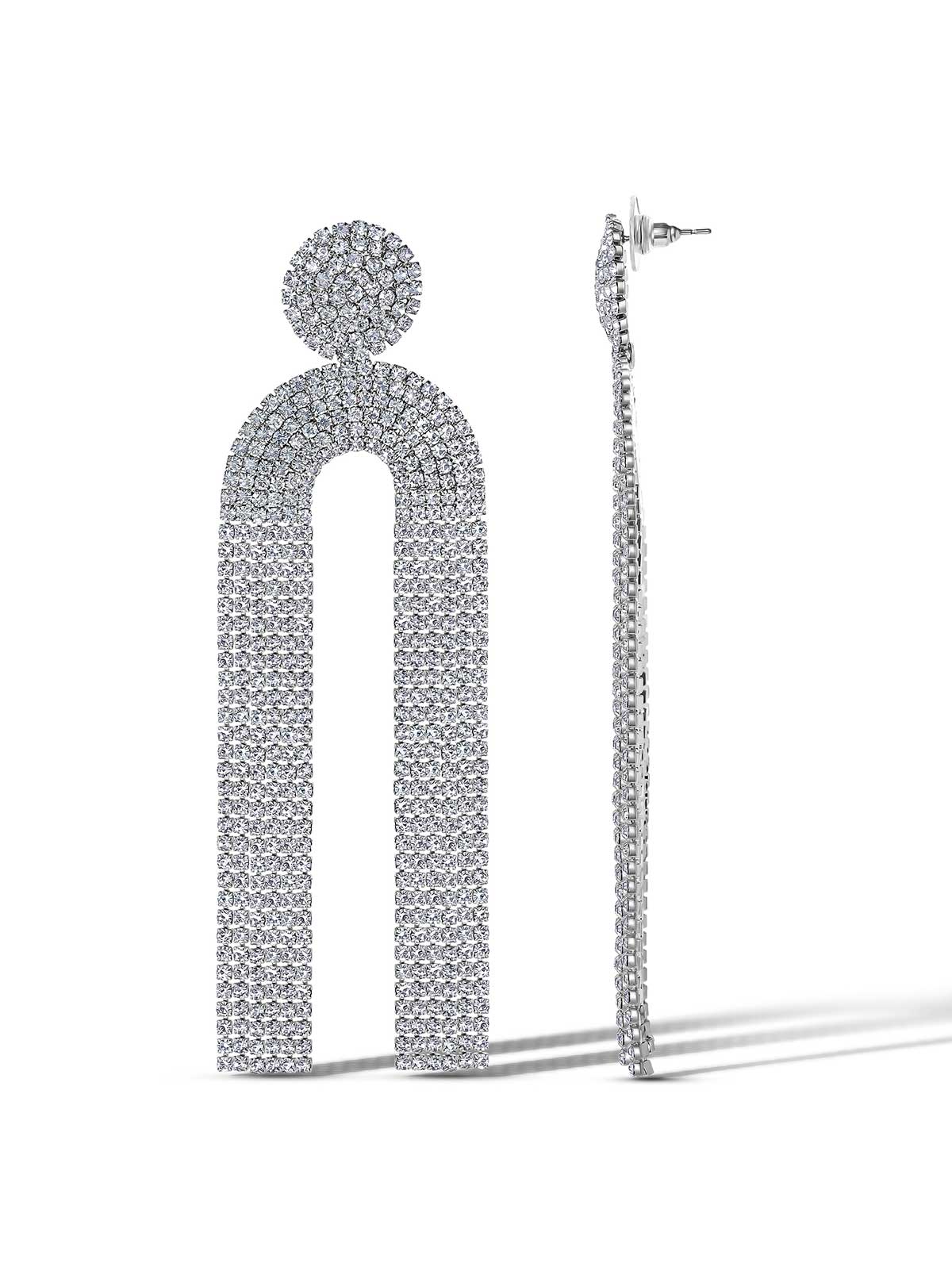 Pave Tassel Earring | Jessica Simpson Accessories