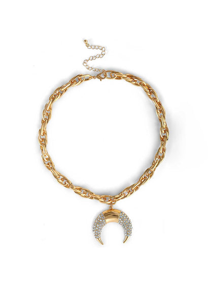 Pave Horn Necklace | Jessica Simpson Accessories