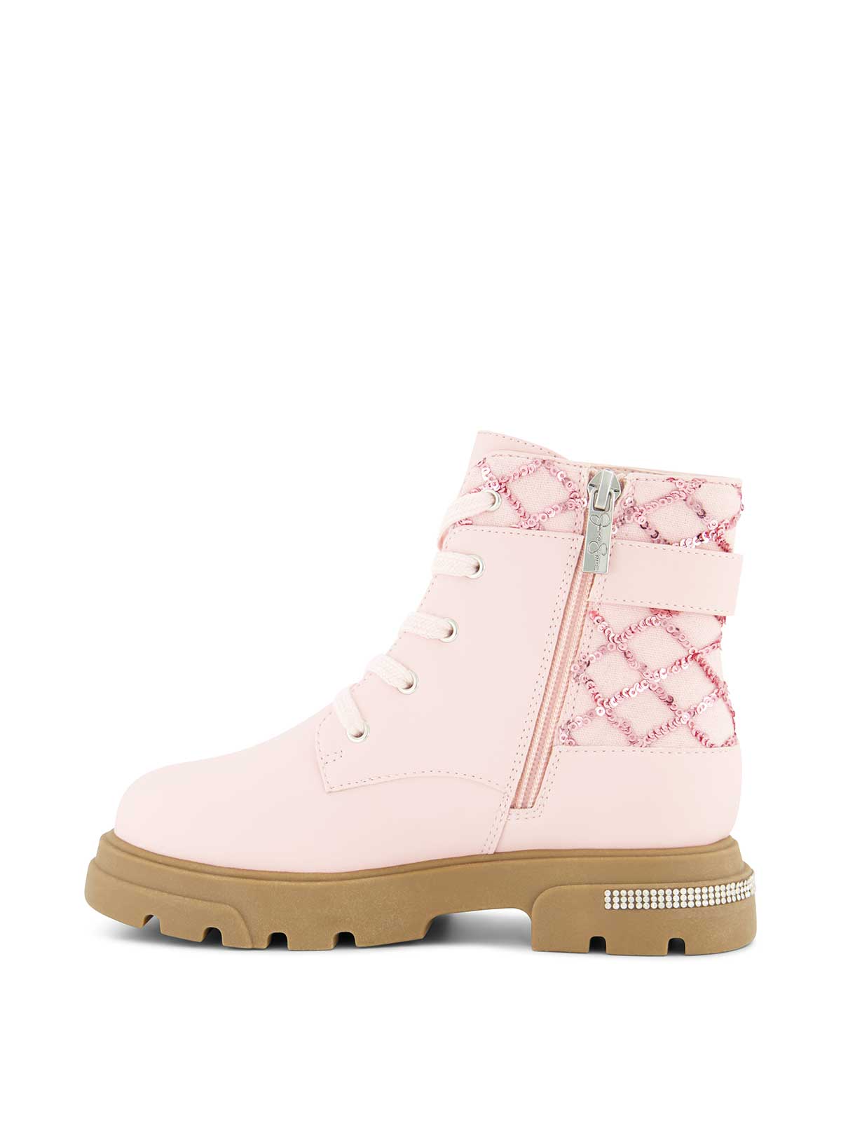 Little Girls' Rosa Buckle Boot in Blush | Jessica Simpson Women