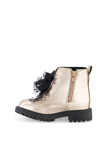 Toddler Daria Double Bow Boot in Champagne | Jessica Simpson Women