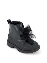 Toddler Daria Double Bow Boot in Black | Jessica Simpson Women