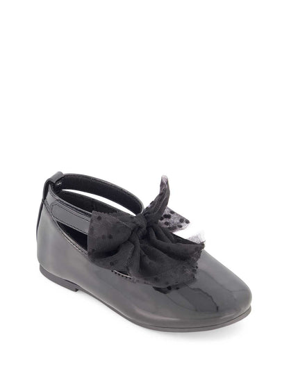 Toddler Amy Tulle Ballet Flat in Black | Jessica Simpson Women