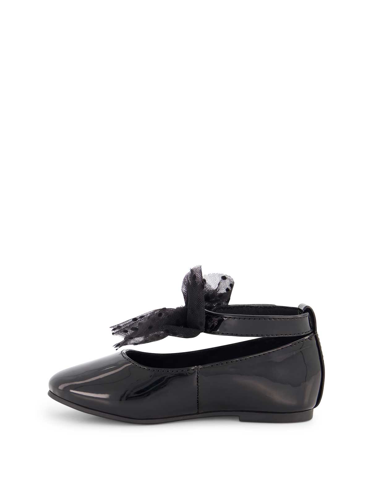 Toddler Amy Tulle Ballet Flat in Black | Jessica Simpson Women