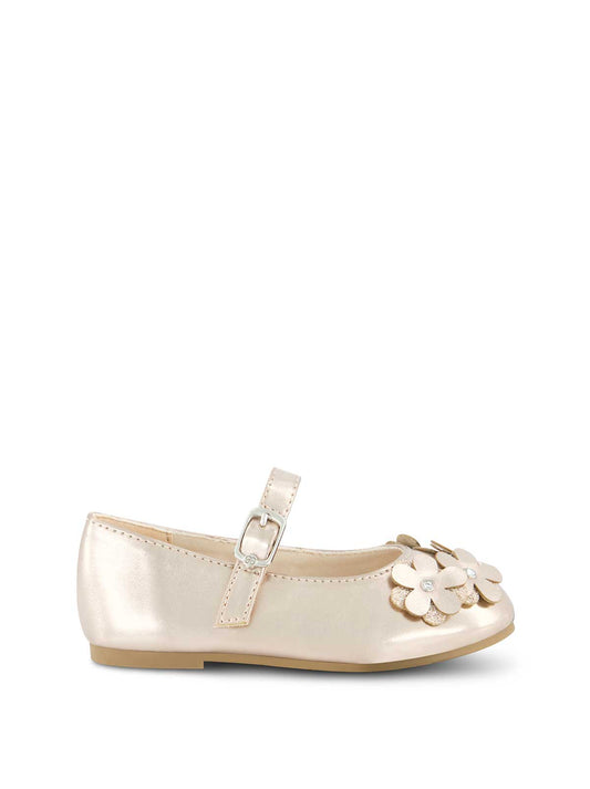 Toddler Amy Petal Ballet Flat in Champagne | Jessica Simpson Women