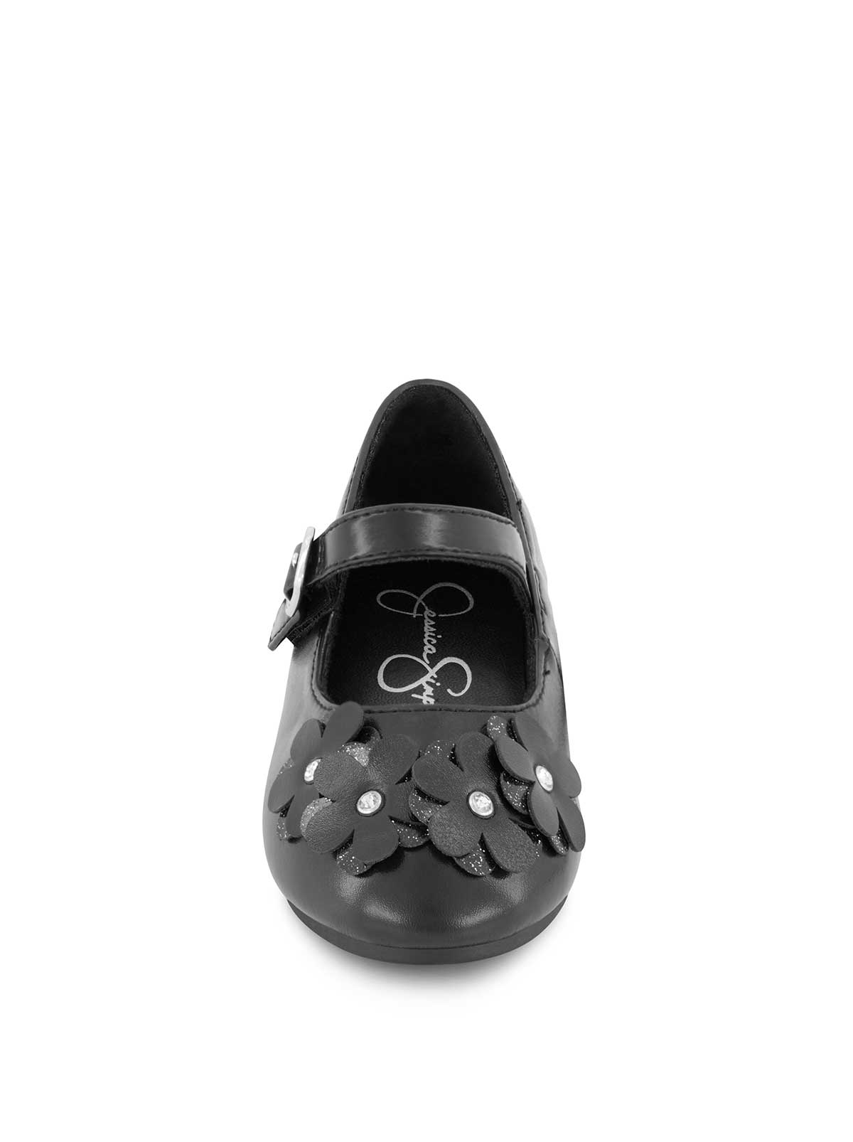 Toddler Amy Petal Ballet Flat in Black | Jessica Simpson Women
