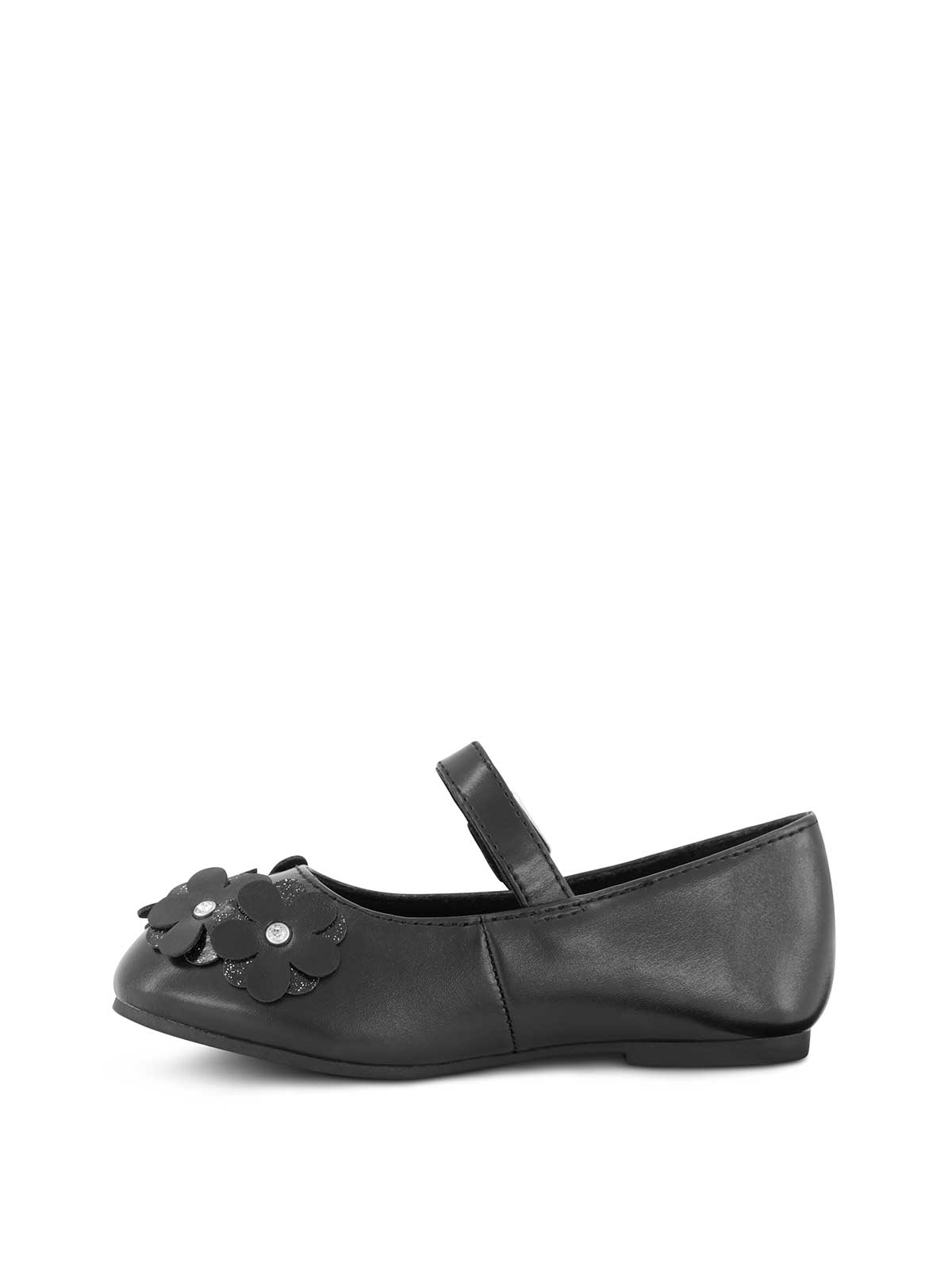 Toddler Amy Petal Ballet Flat in Black | Jessica Simpson Women