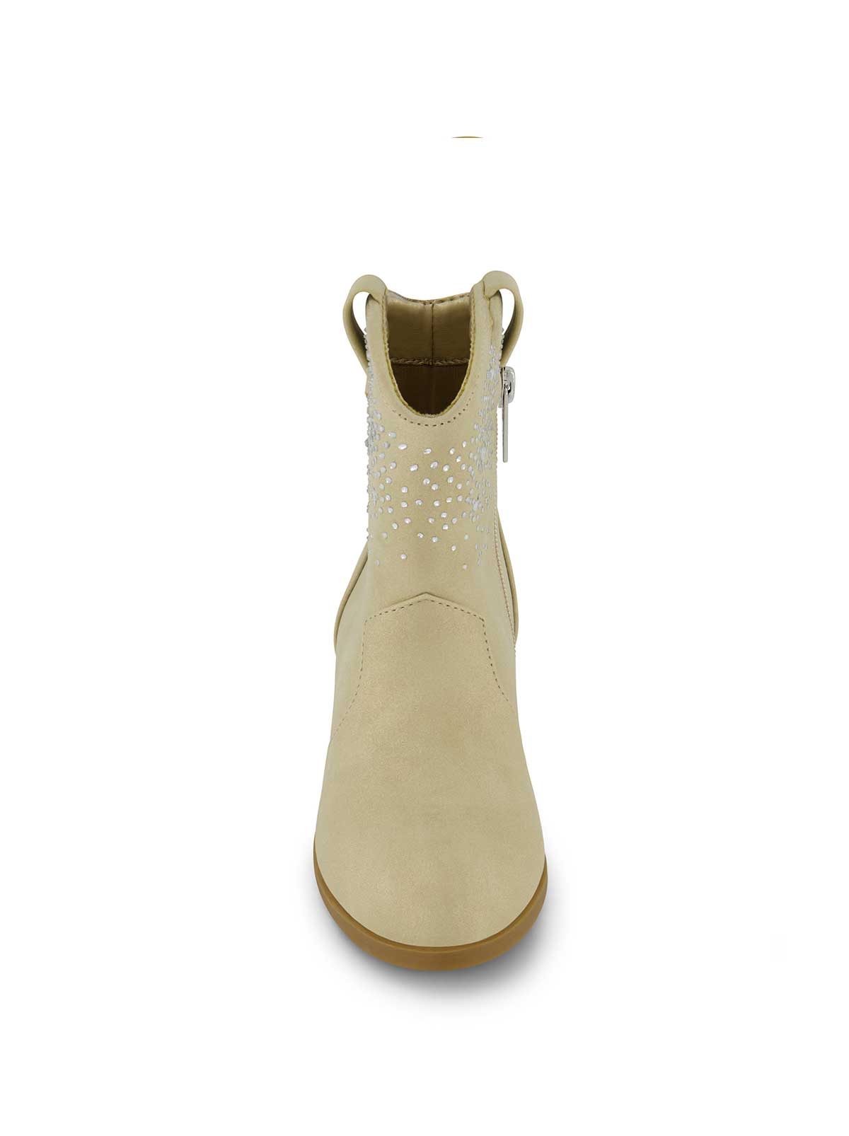 Little Girls' Layla Fade Western Bootie in Gold | Jessica Simpson Women