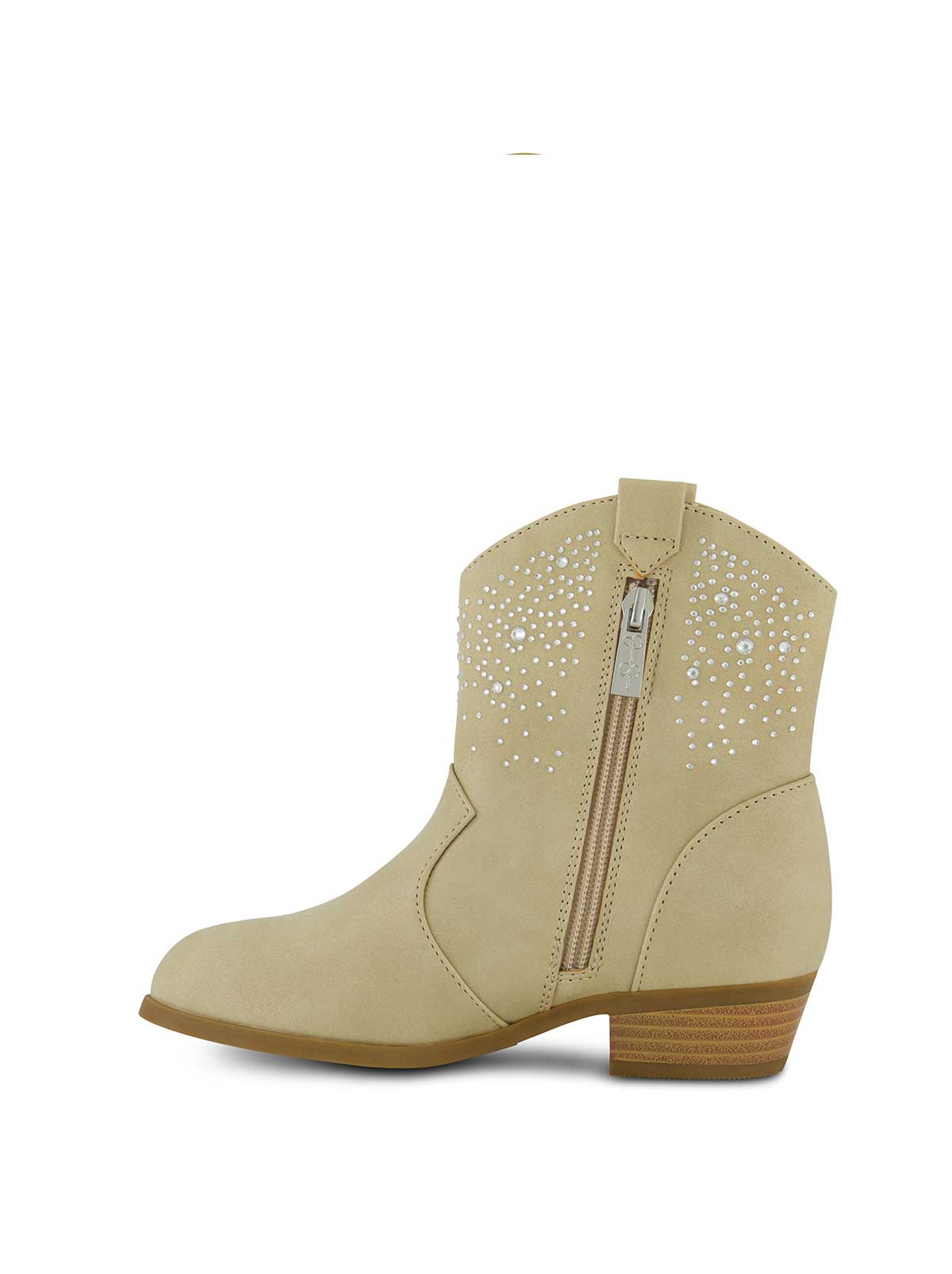 Little Girls' Layla Fade Western Bootie in Gold | Jessica Simpson Women