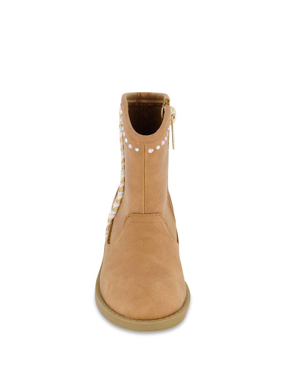 Toddler Layla Stripe Western Bootie in Cognac | Jessica Simpson Women
