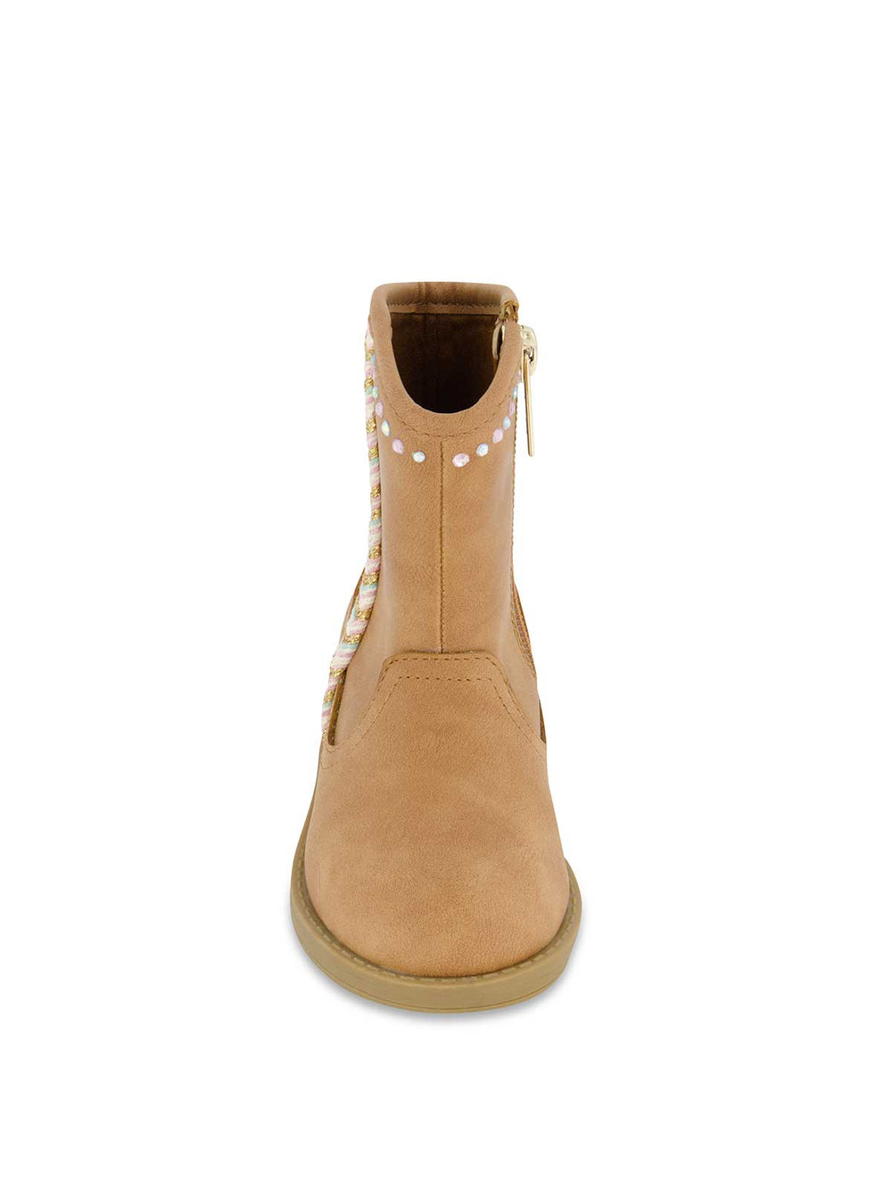 Toddler Layla Stripe Western Bootie in Cognac | Jessica Simpson Women