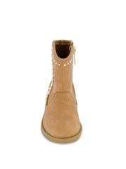 Toddler Layla Stripe Western Bootie in Cognac | Jessica Simpson Women