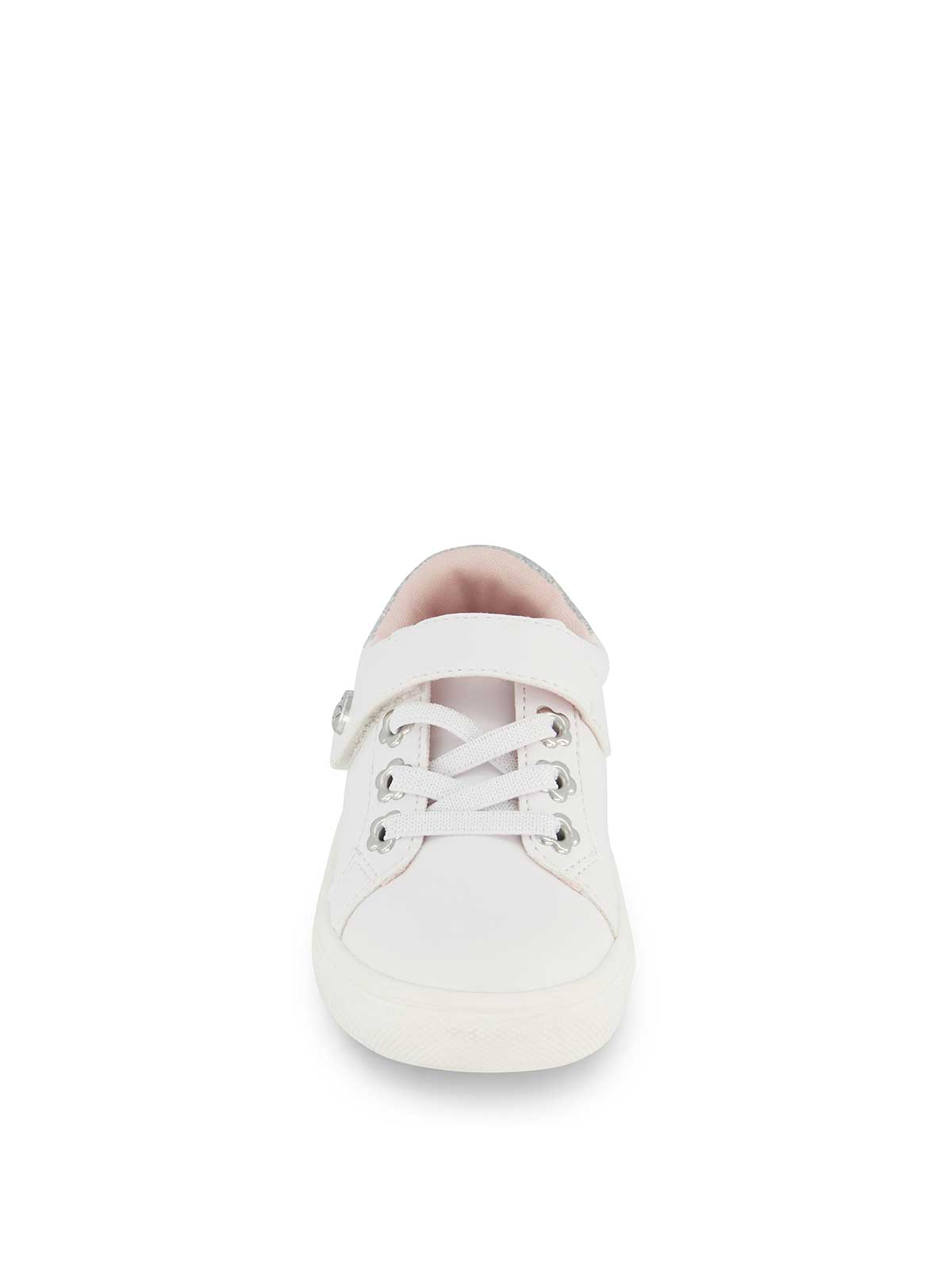 Toddler Gina Bijou Low Sneaker in White | Jessica Simpson Women