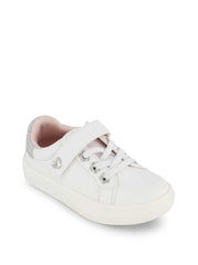Toddler Gina Bijou Low Sneaker in White | Jessica Simpson Women
