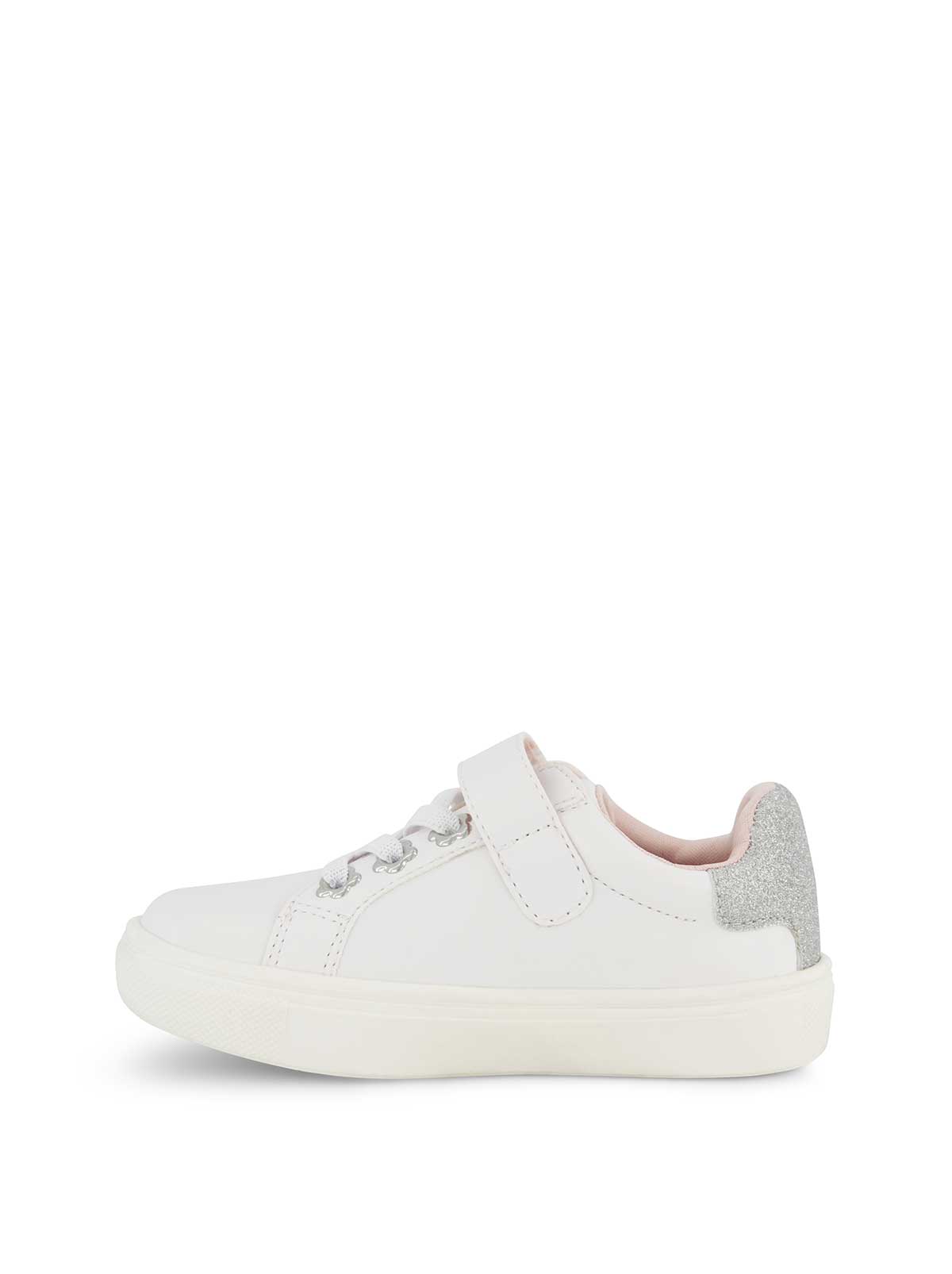 Toddler Gina Bijou Low Sneaker in White | Jessica Simpson Women