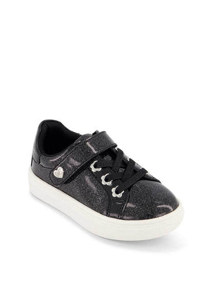 Toddler Gina Bijou Low Sneaker in Black | Jessica Simpson Women