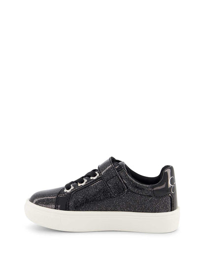 Toddler Gina Bijou Low Sneaker in Black | Jessica Simpson Women